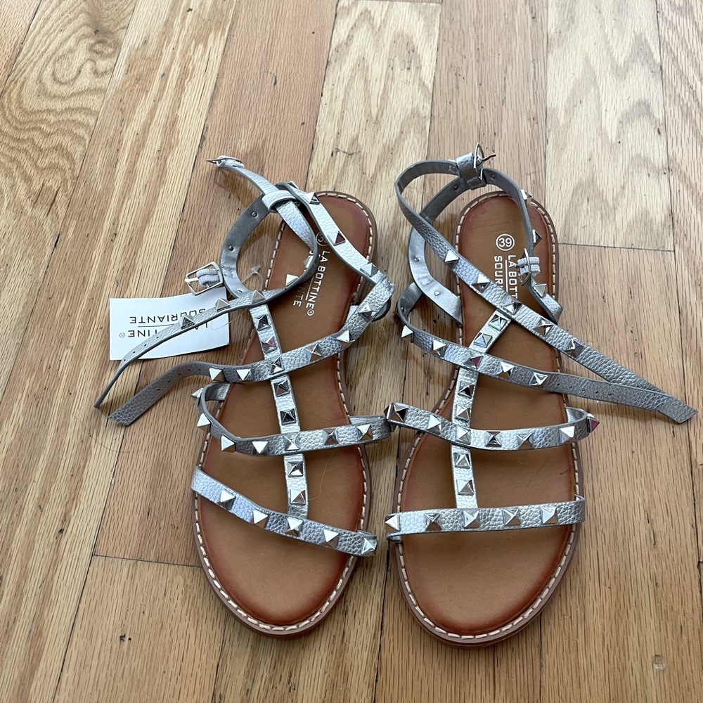 La Bottine  souriante gladiator silver size 39